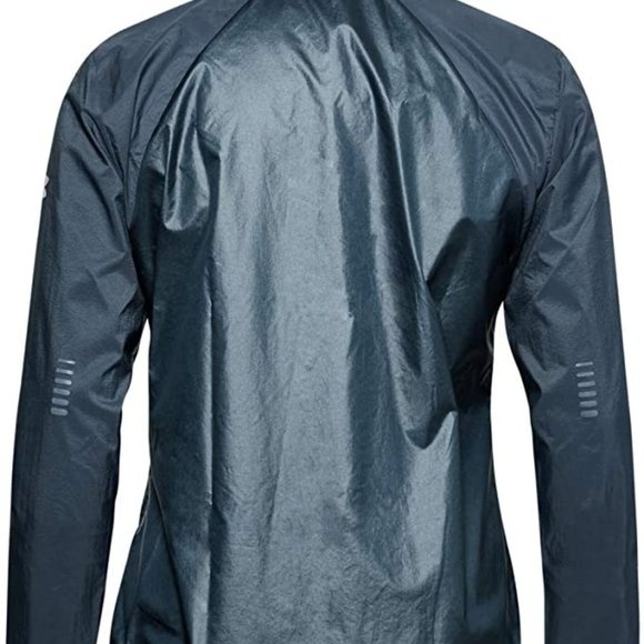 Under Armour Women's Small Outdoor Impasse Wind Jacket 1350958 Blue Black - Picture 11 of 11